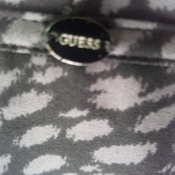 Guess LA Womens size 10 Spotted Dress Mesh Trim - Picture 4 of 9